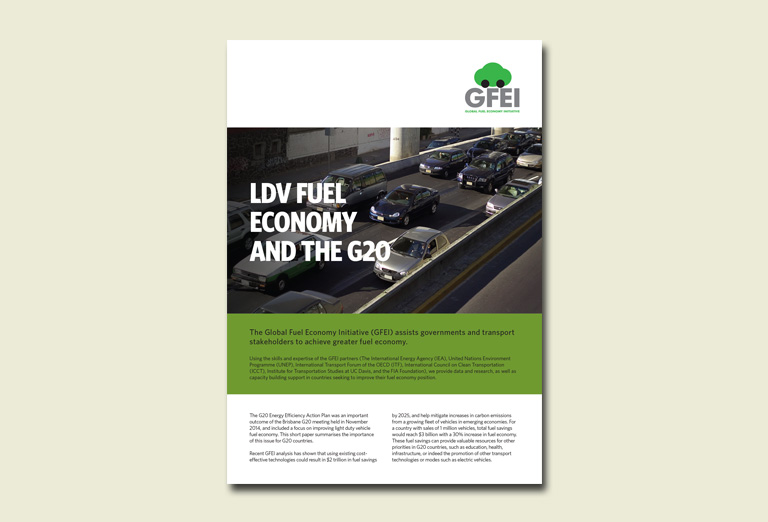 LDV Fuel Ecnomy and G20