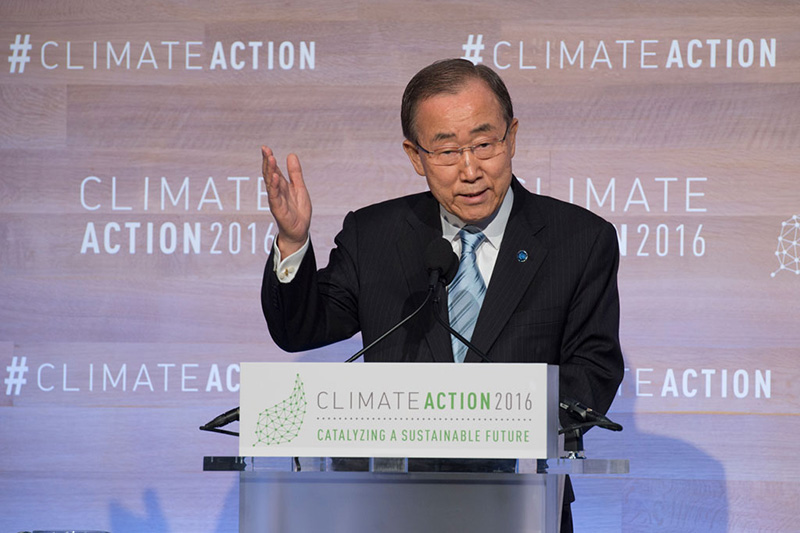 Secretary General calls for urgent Climate Action