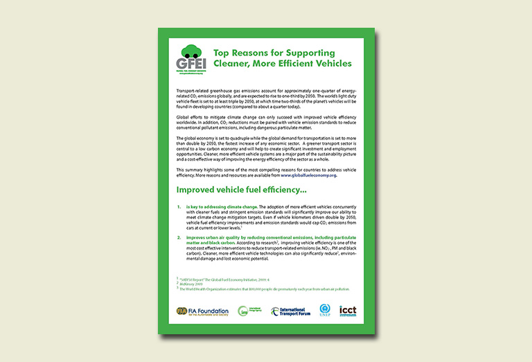Top Reasons for Supporting Cleaner, More Efficient Vehicles