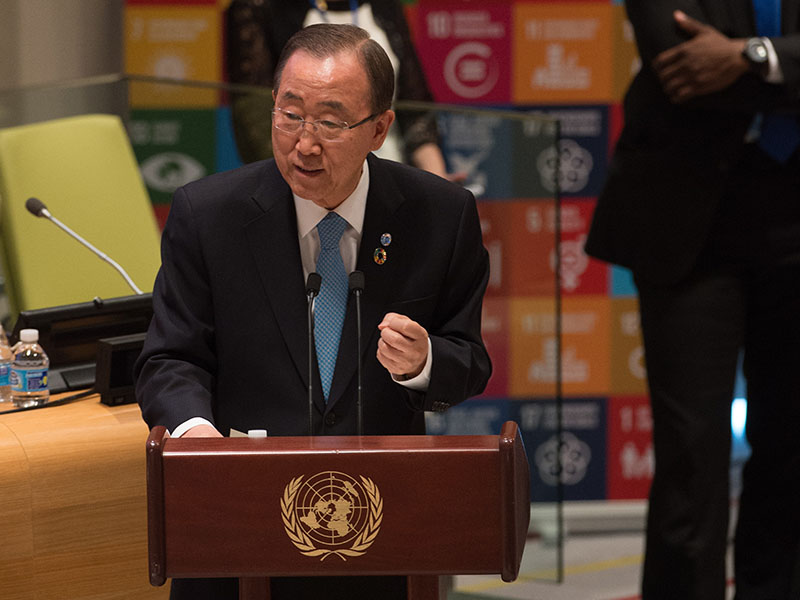 The Ministerial-level forum was formally opened by UN Secretary General Ban Ki-Moon.