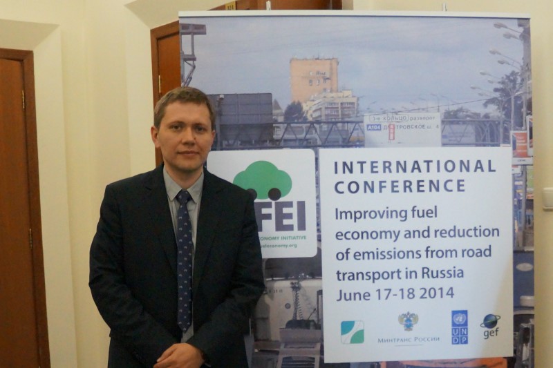 Nikolai Kharitoshkin of the Ministry of Transport