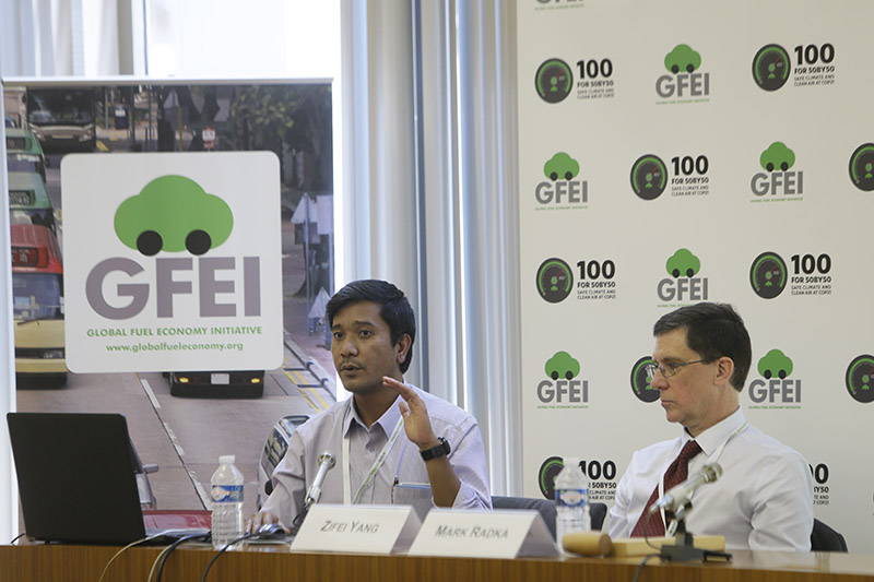 Bert Fabian, UNEP and Mark Radka, UNEP