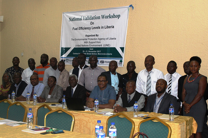 Liberia shares fuel economy study findings