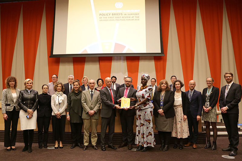 GFEI work contributes to UN SDG7 policy briefs