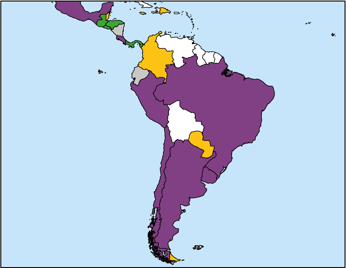 Latin America Map