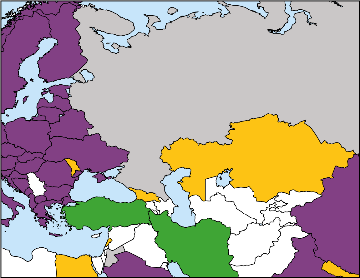 Eastern Europe Map