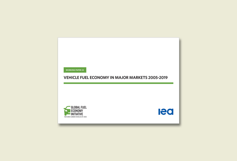 WP22: Vehicle fuel economy in major markets 2005-2019