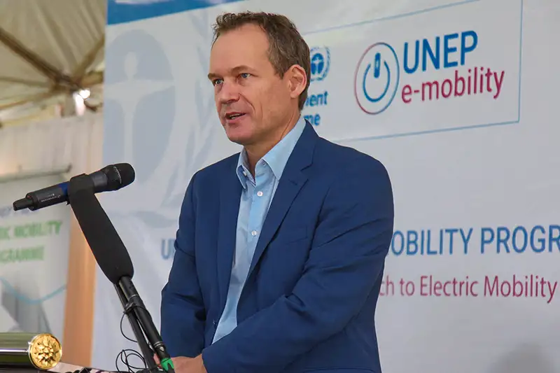 Mr. Rob de Jong – Head of Sustainable Mobility at the UN Environment Programme (UNEP).
